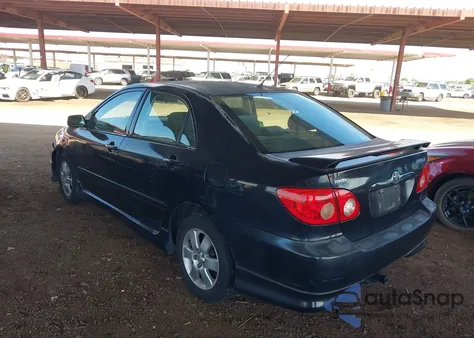 2005 Toyota Corolla S z USA, uszkodzony, nr VIN 1NXBR32E55Z369182